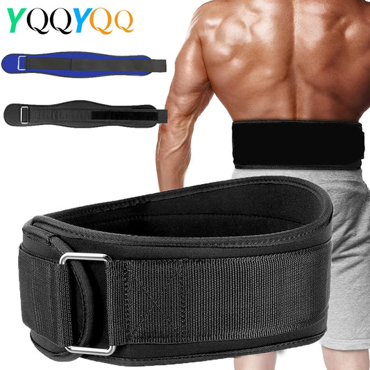 Weight Lifting Belt Back Support Workout Belt with Metal Buckle for Men Women Gym Squats Deadlifts Powerlifting Cross Training